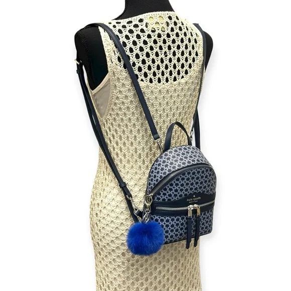 Kate Spade Link Mini Backpack with Pom Charm (NWOT  display picture 1
